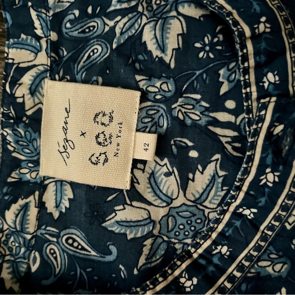 Sezane X Sea NY Mariana Blouse - Picture 7 of 9
